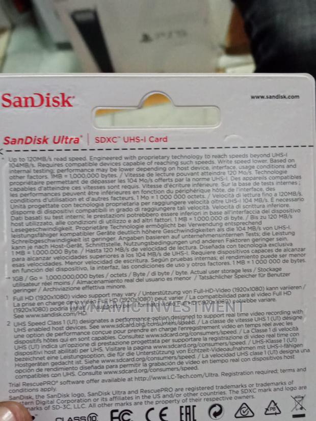 Sandisk 32 Gb Ultra Camera Memory Cards - thumbnail 3