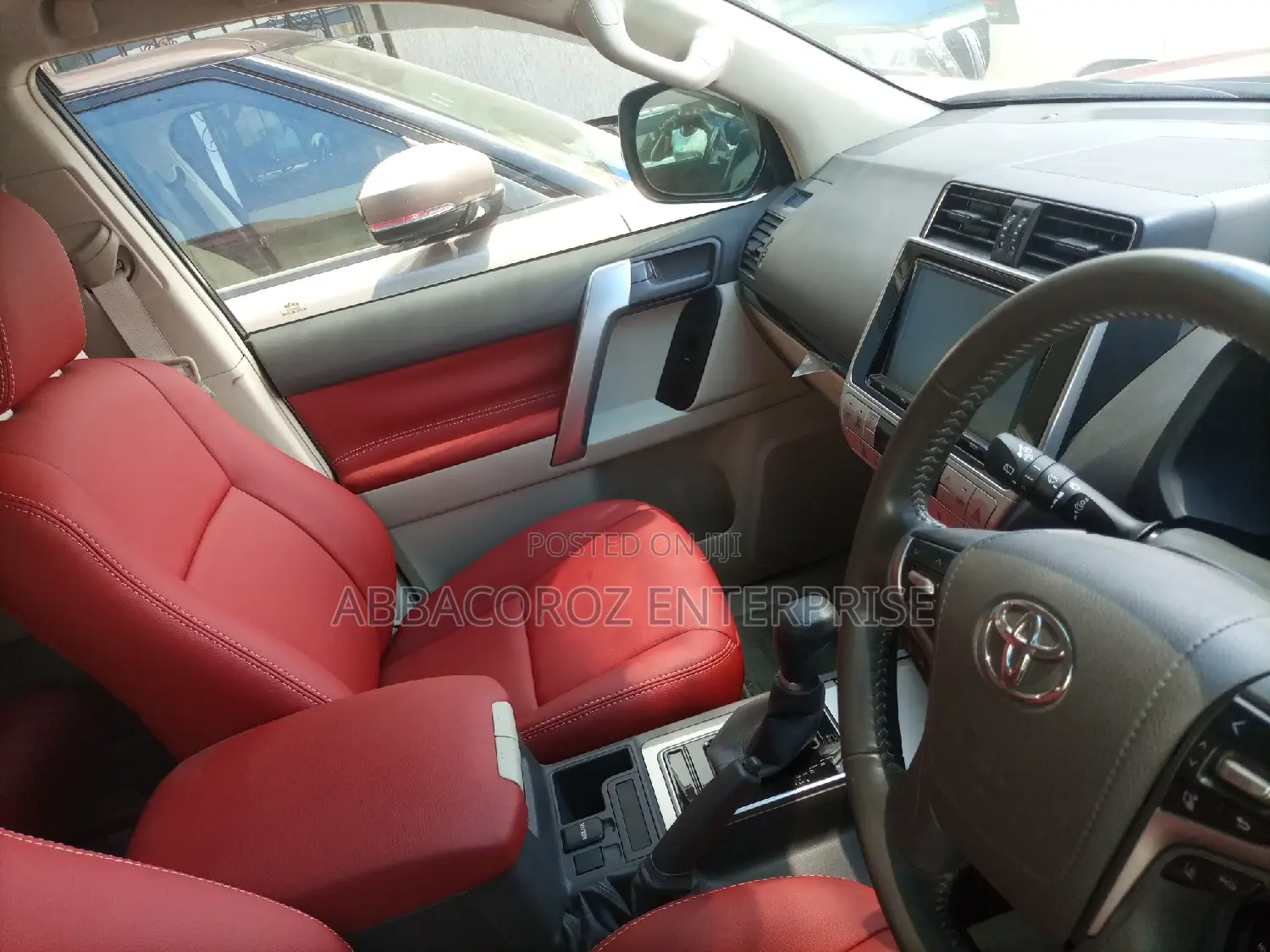 Toyota Land Cruiser Prado 2018 Red