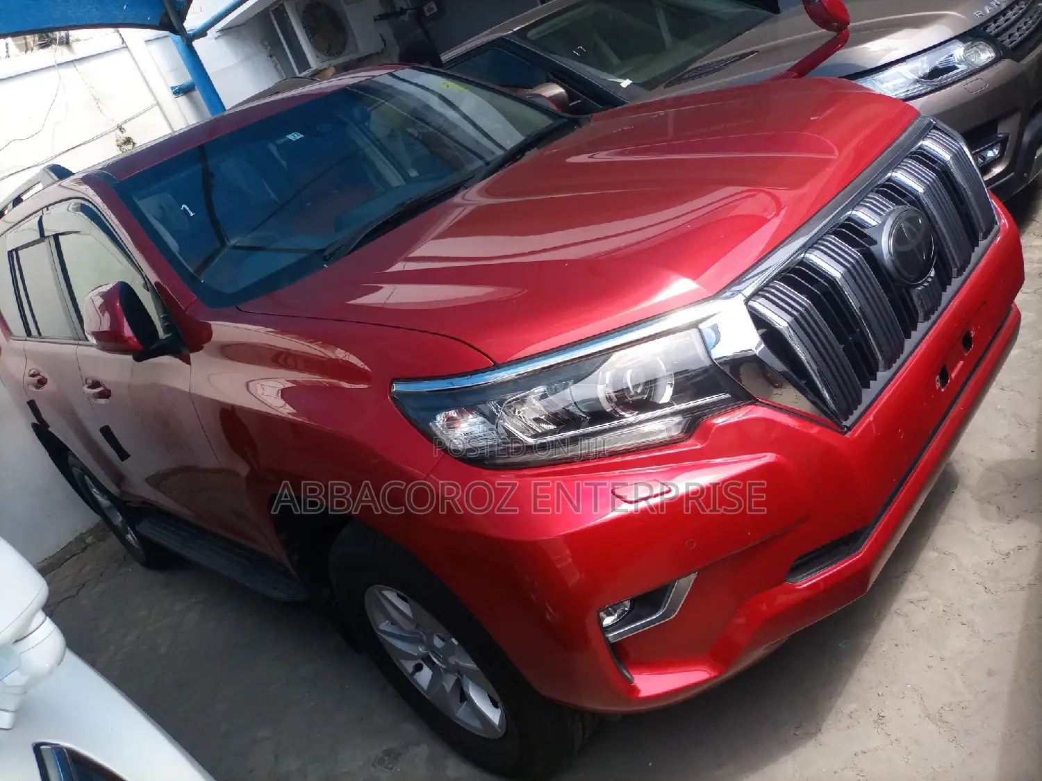 Toyota Land Cruiser Prado 2018 Red