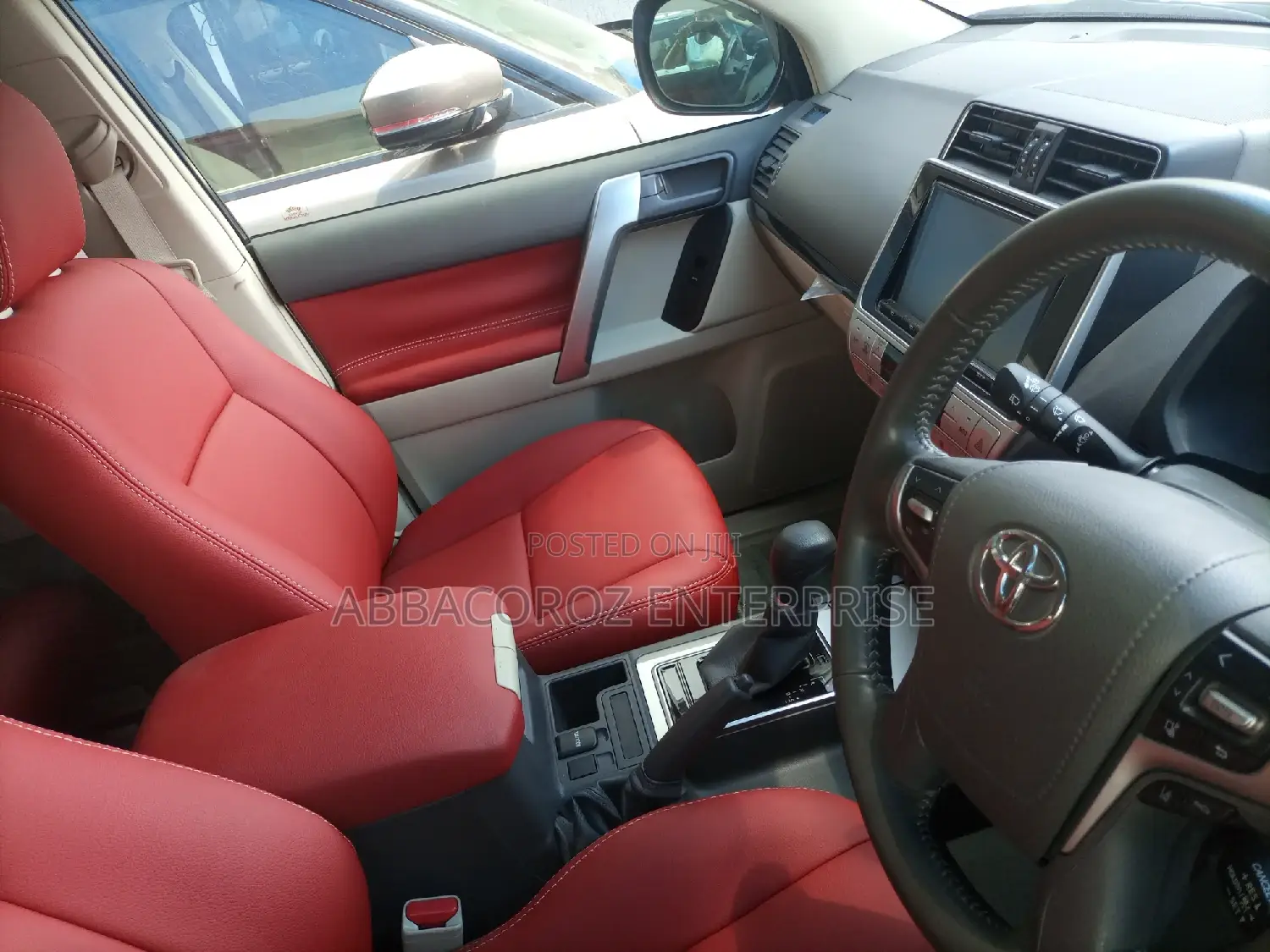 Toyota Land Cruiser Prado 2018 Red