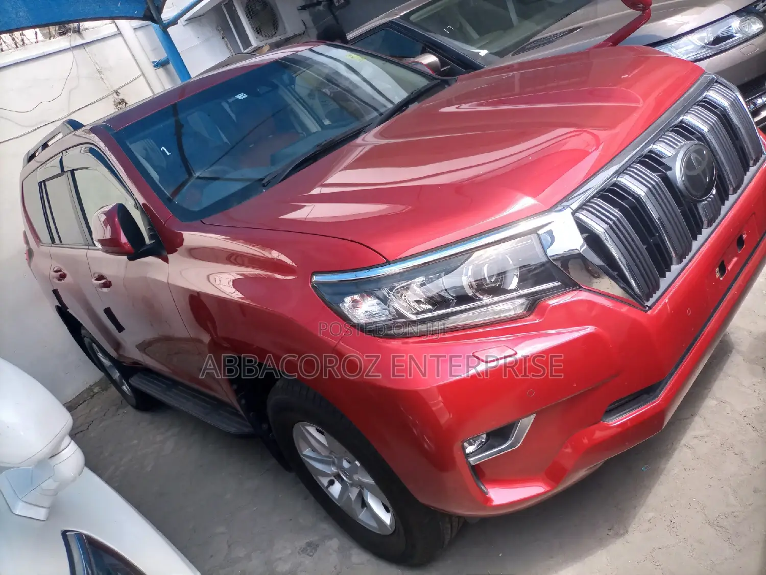 Toyota Land Cruiser Prado 2018 Red