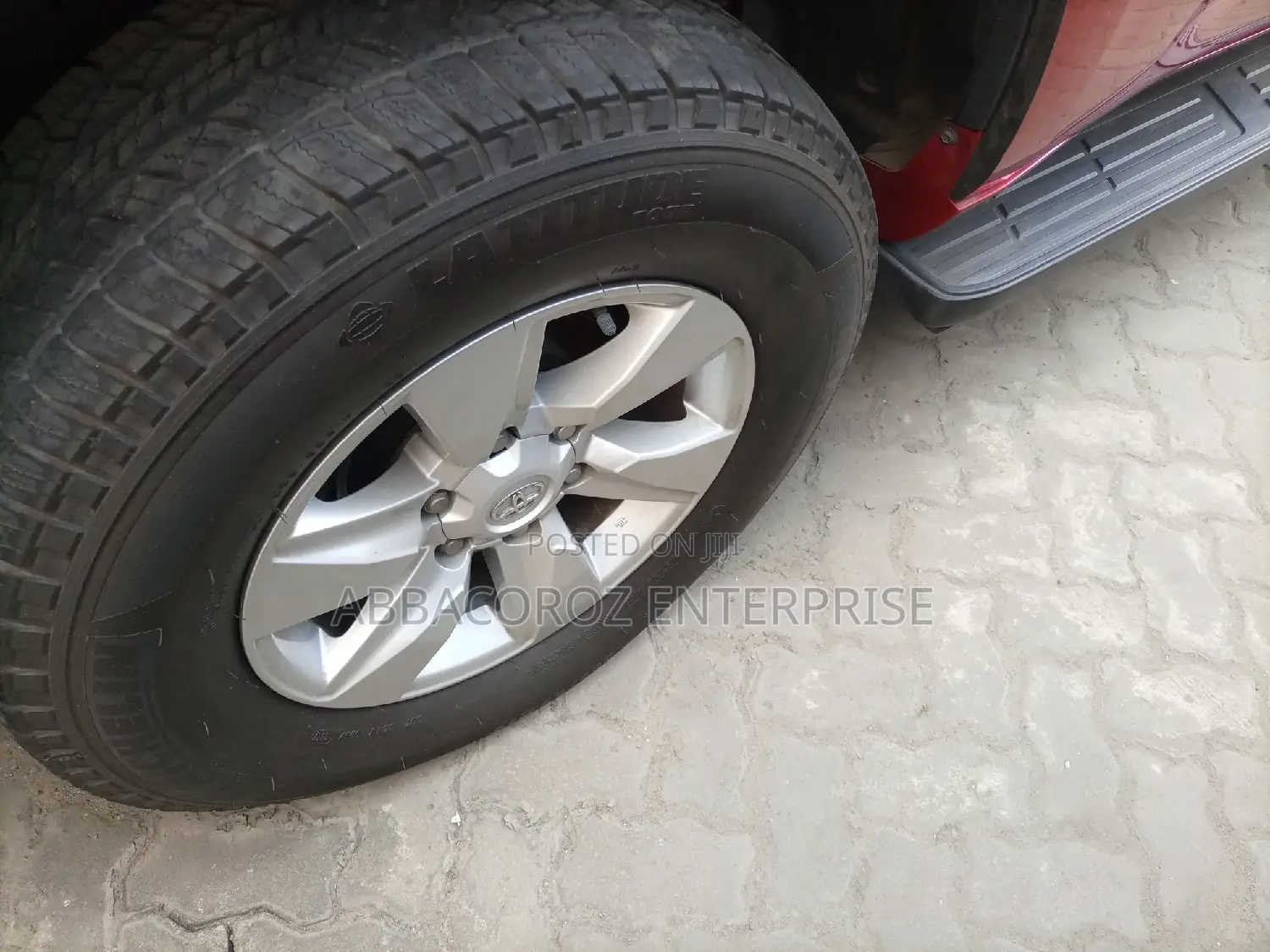 Toyota Land Cruiser Prado 2018 Red