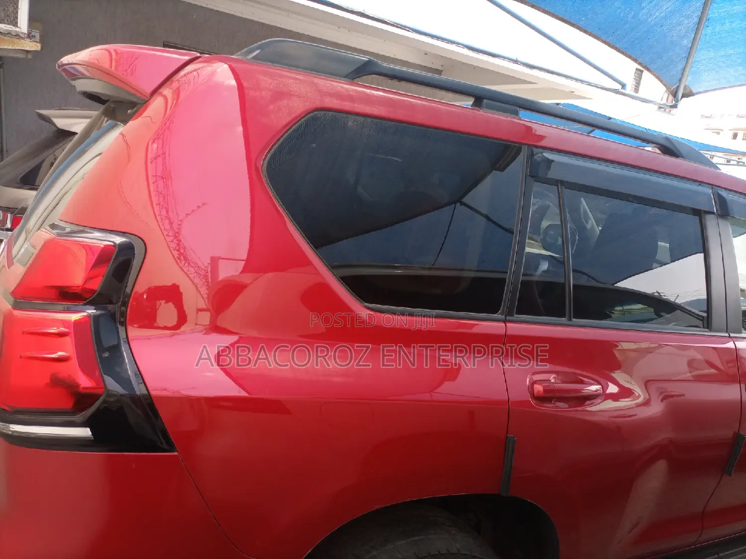 Toyota Land Cruiser Prado 2018 Red