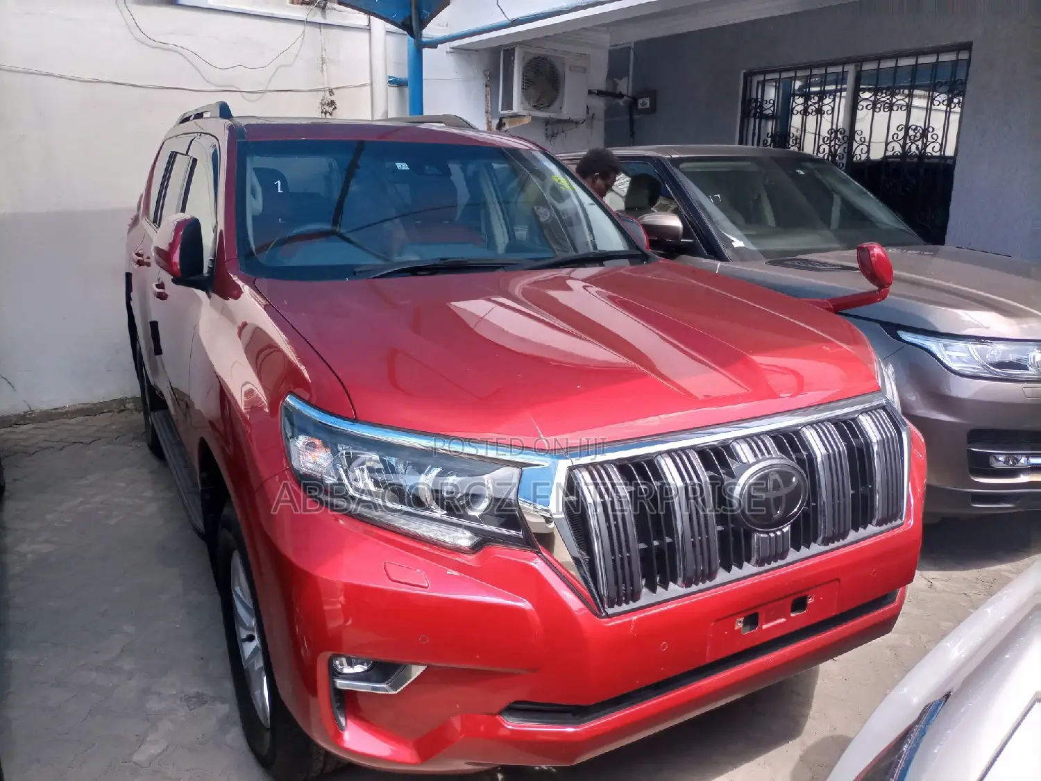 Toyota Land Cruiser Prado 2018 Red