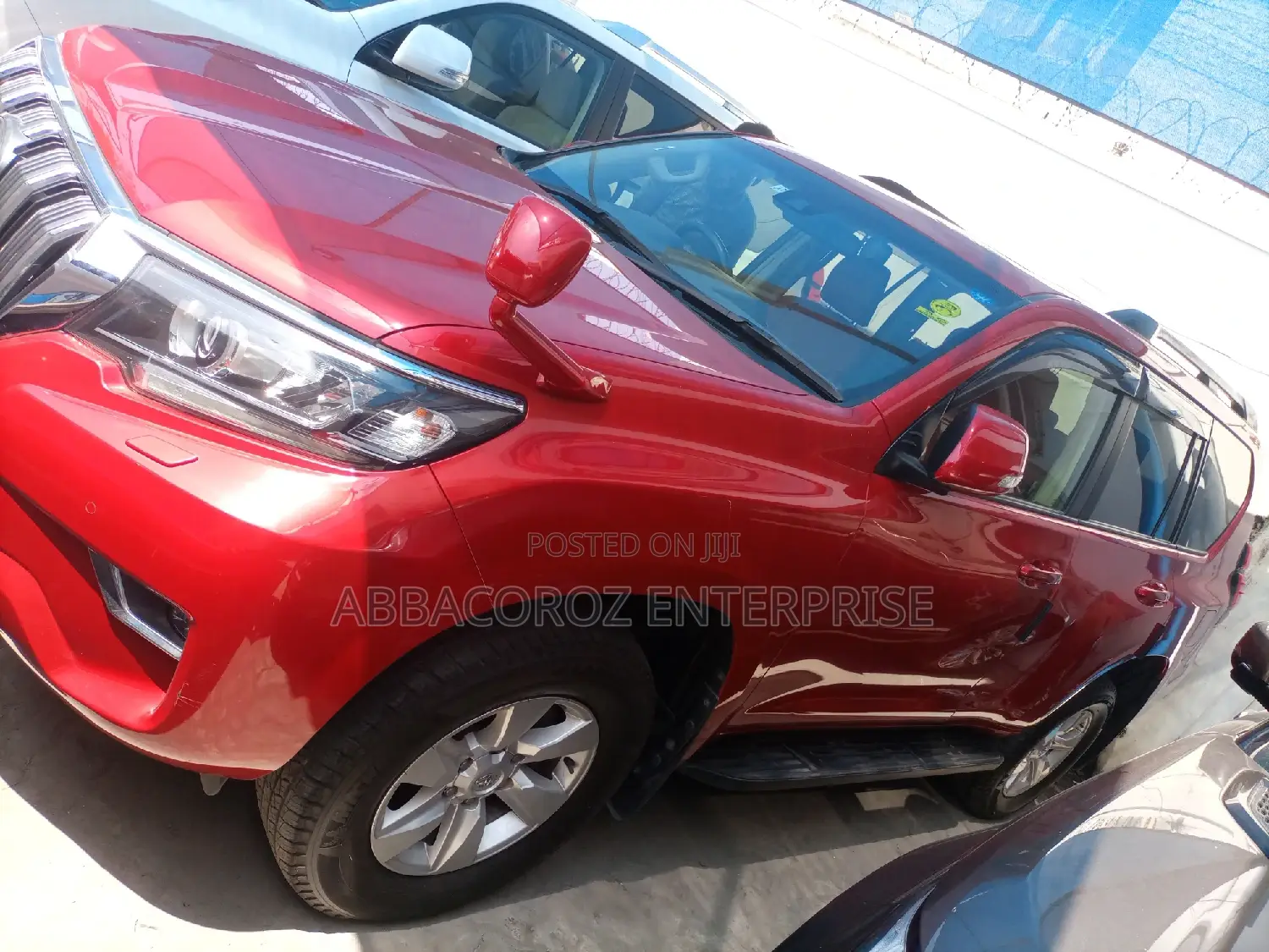 Toyota Land Cruiser Prado 2018 Red