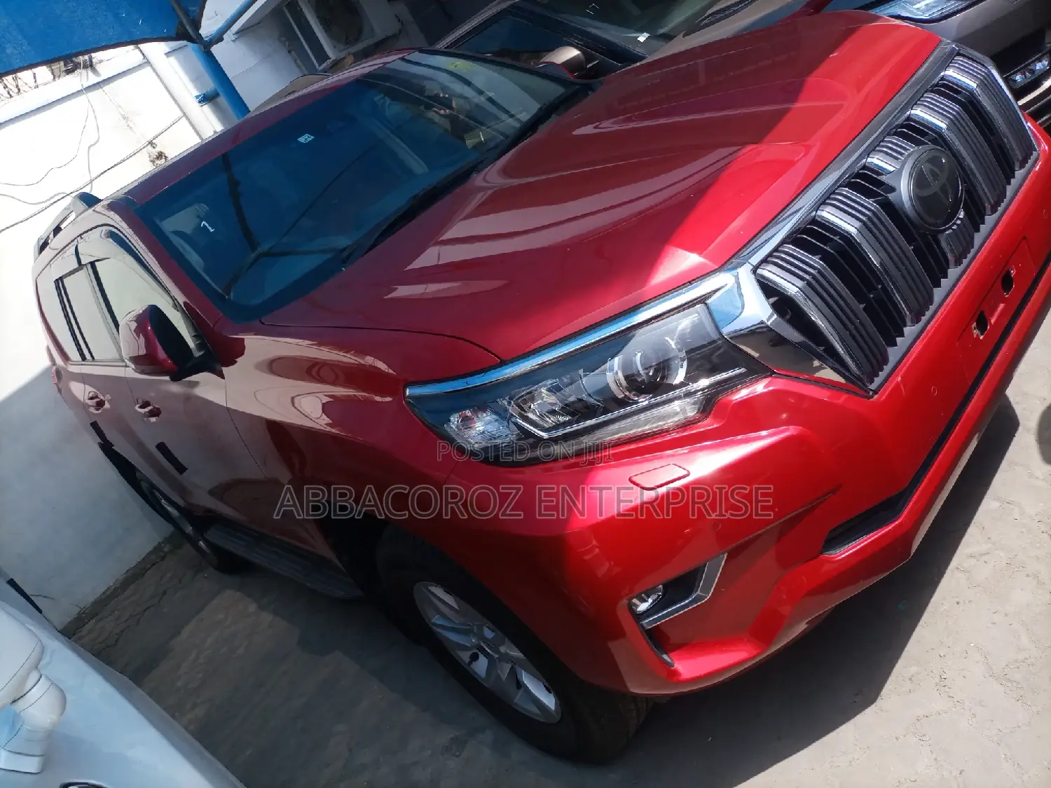 Toyota Land Cruiser Prado 2018 Red