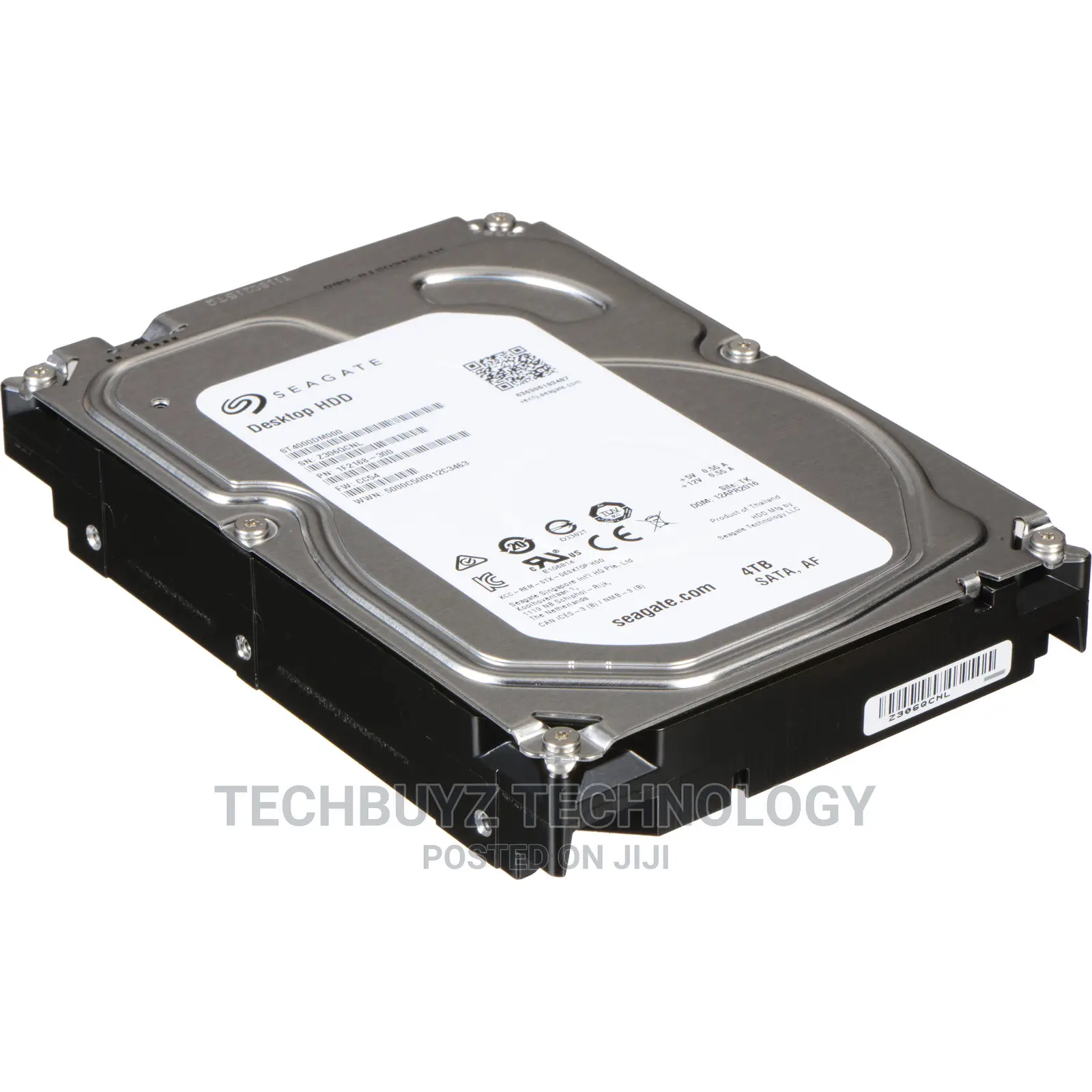 Seagate Desktop Internal HDD 4TB Barracuda