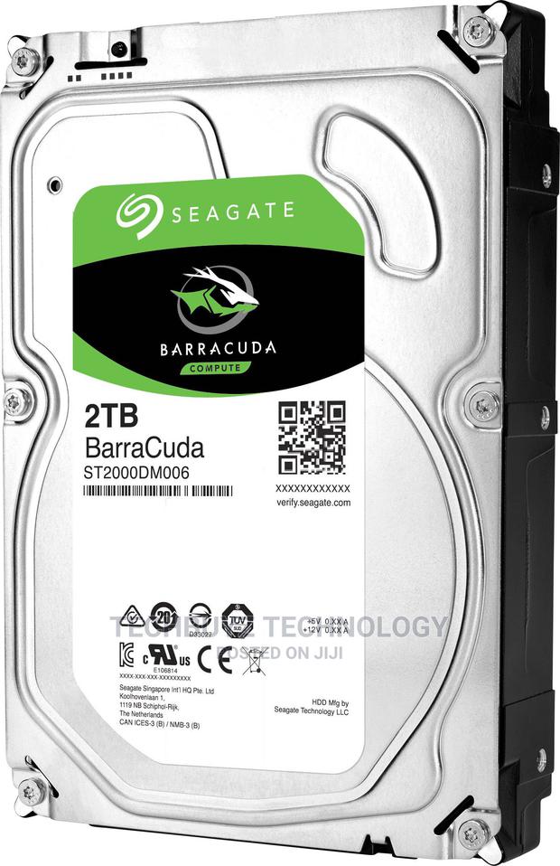 Seagate Desktop Internal HDD 2TB Barracuda - thumbnail 2