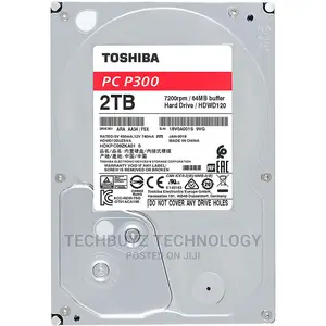 Toshiba Desktop HDD P300 3.5" - 2TB - 7200RPM - 64MB