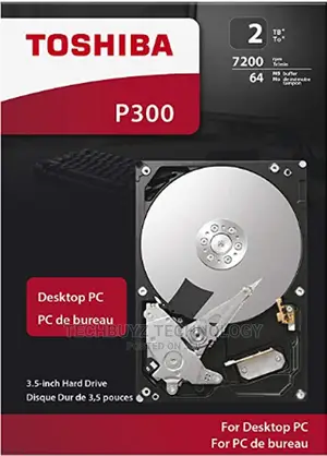 Toshiba Desktop HDD P300 3.5" - 2TB - 7200RPM - 64MB
