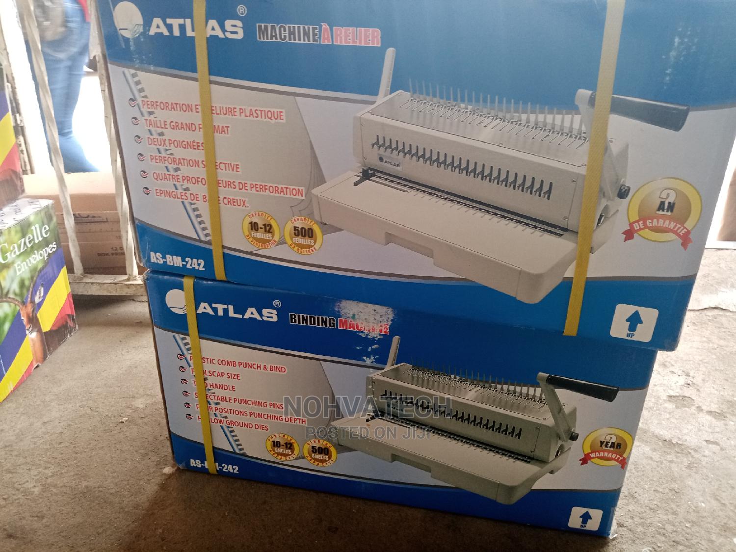 Heavy Duty Binding Machine ASBM242 in Nairobi Central Stationery