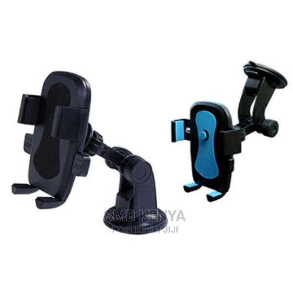 One Touch Mount Car Mobile Holder – 360 Degree Rotation - thumbnail 2