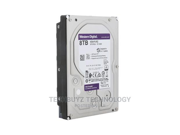 WD Purple Surveillance Hard Drive - 8 TB, 128 MB, 5640 Rpm