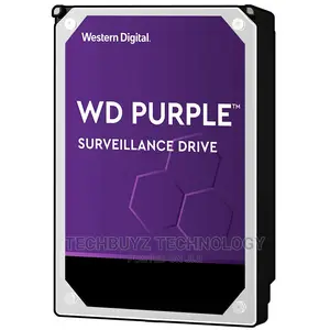 WD Purple Surveillance Hard Drive - 8 TB, 128 MB, 5640 Rpm