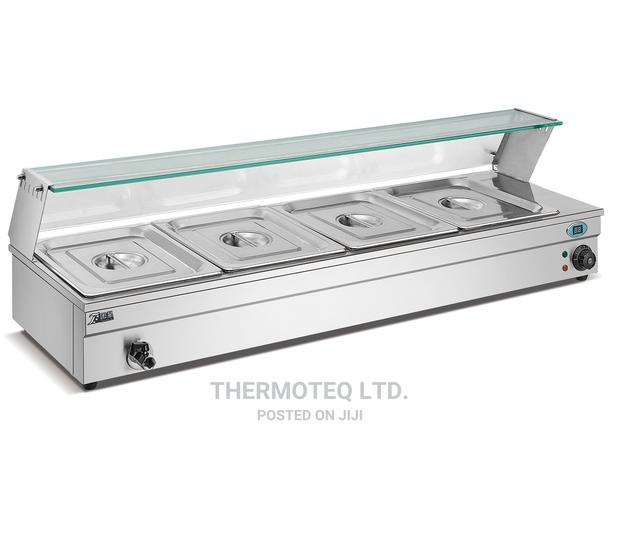 Table Top Bain Marie, 3,4 and 6 Full Inserts - main view