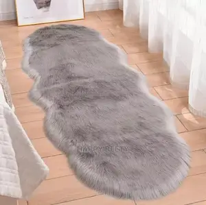 #Faux Fur Bedside Rugs