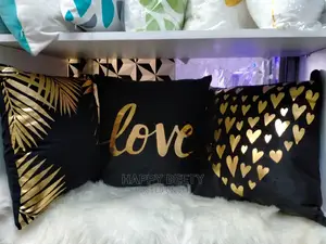 Throw Pillows(Gold Themed)