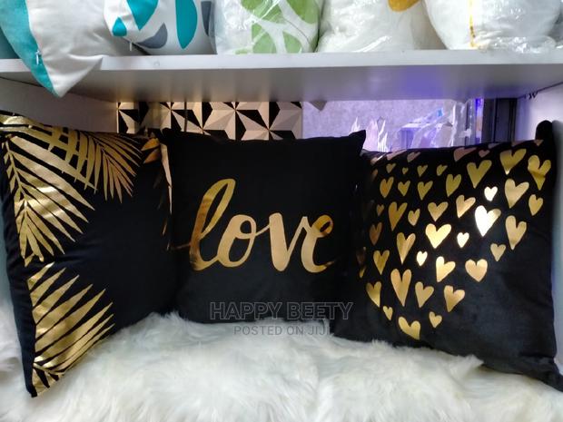 Throw Pillows(Gold Themed)