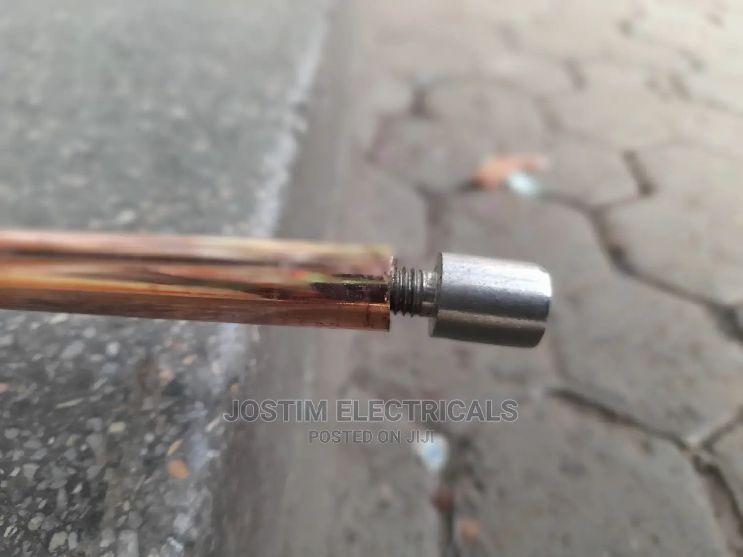 Solid Copper Earth Rod 12mm
