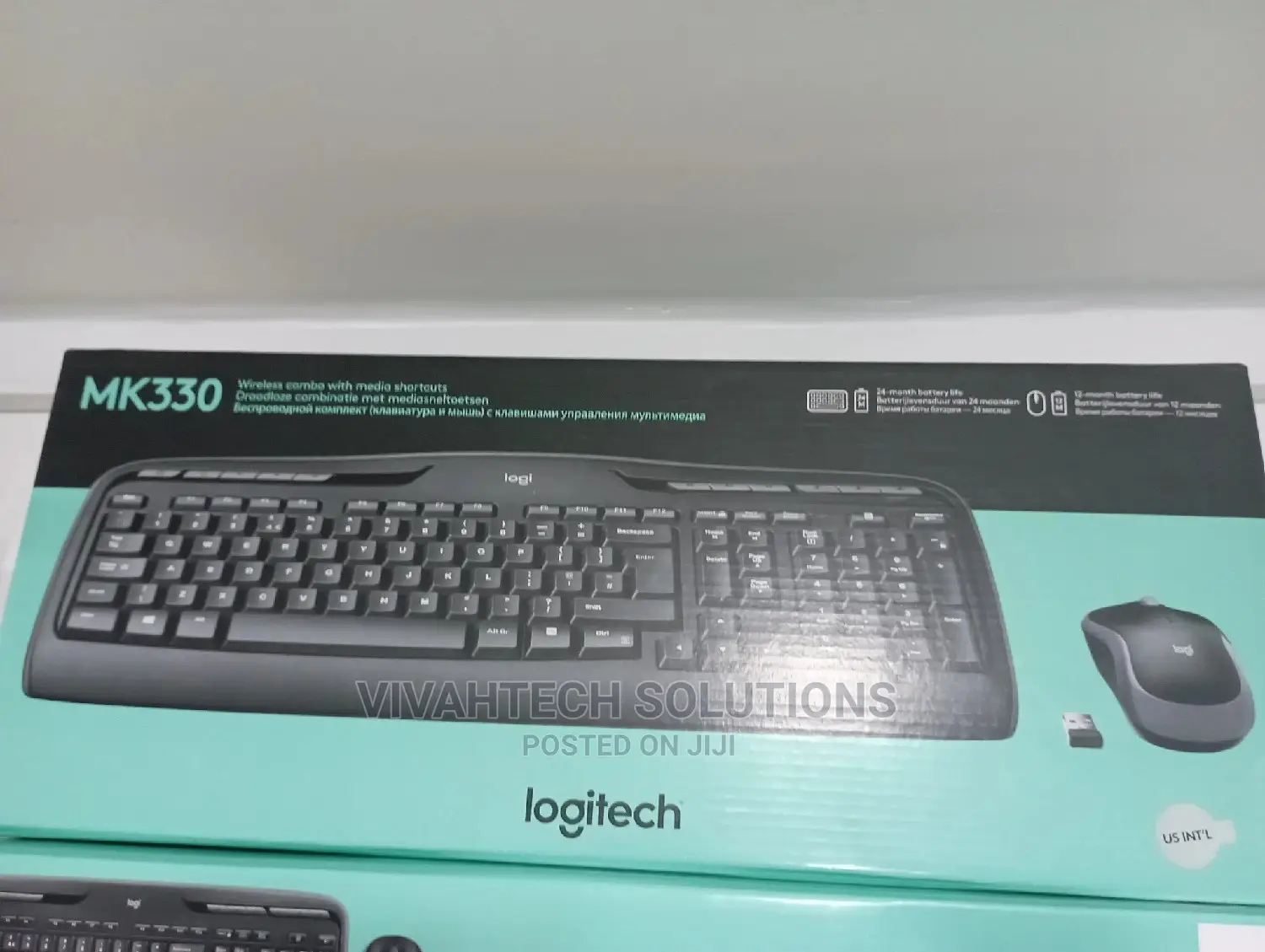 Logitech Wireless Keyboard Mouse MK330