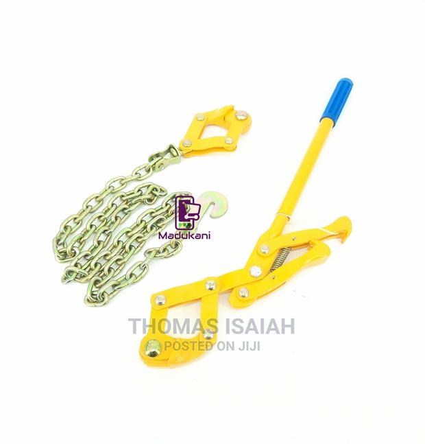 Heavy Duty Chain Grab Fence Wire Strainer for Barbed Wire Fe - thumbnail 3