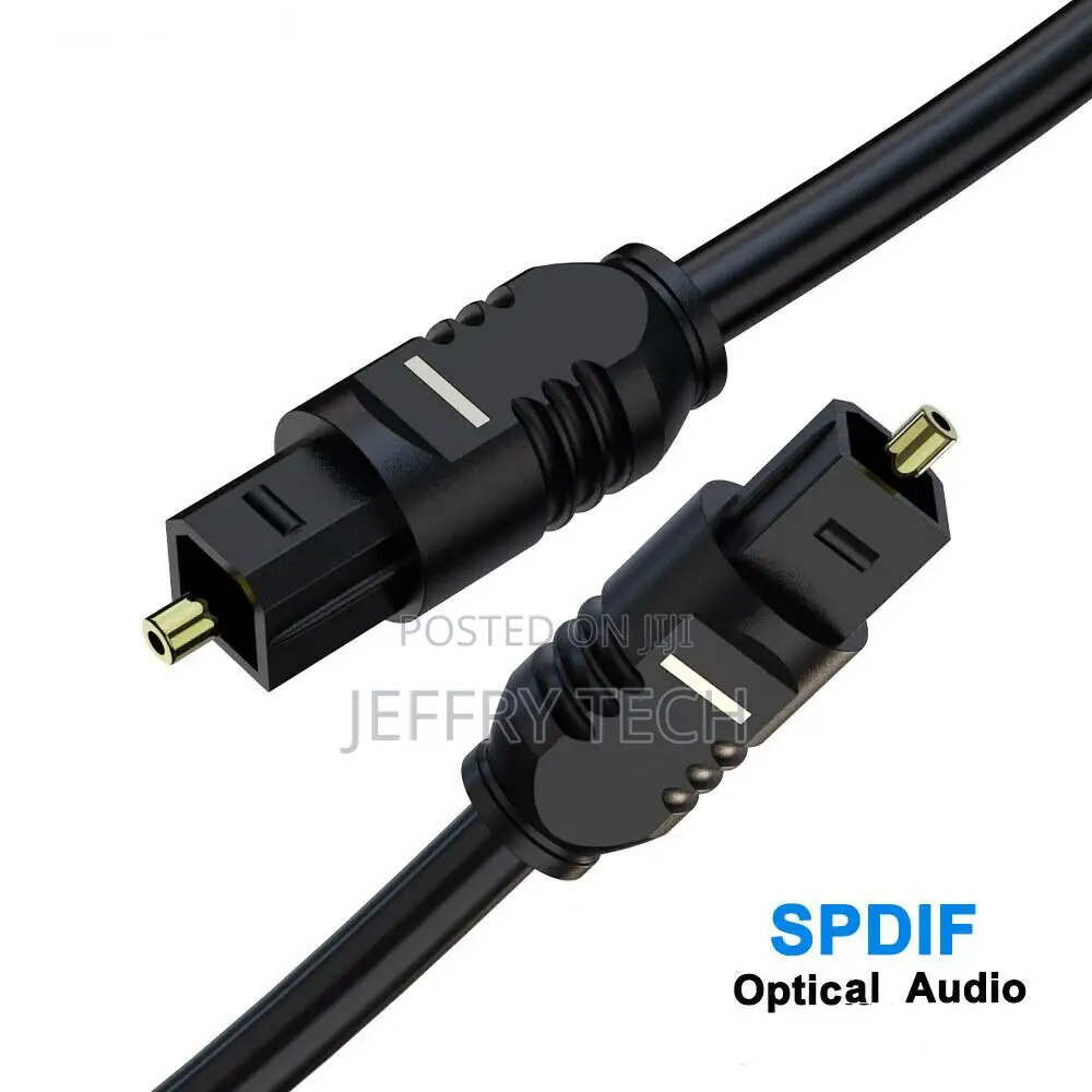 Optical Fiber Audio Cable Toslink Digital SPDIF Cable 1M