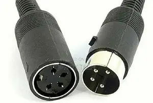 4 Pin DIN Extension Lead / Cable, Male to Female (Plug to So