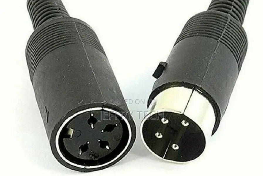 4 Pin DIN Extension Lead / Cable, Male to Female (Plug to So