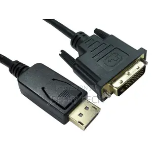 Displayport to DVI Cable Lead Display Port DVI-D Gold Contac