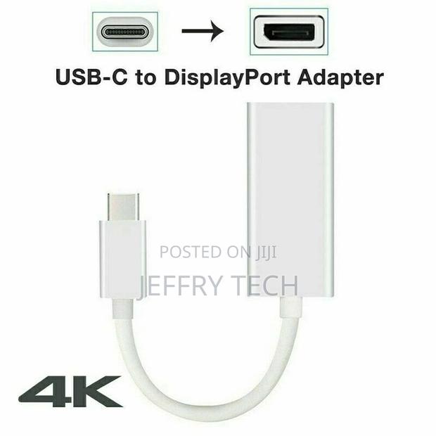 USB C Type-C 3.1 to Displayport DP Adapter Cable Dongle 4K 1