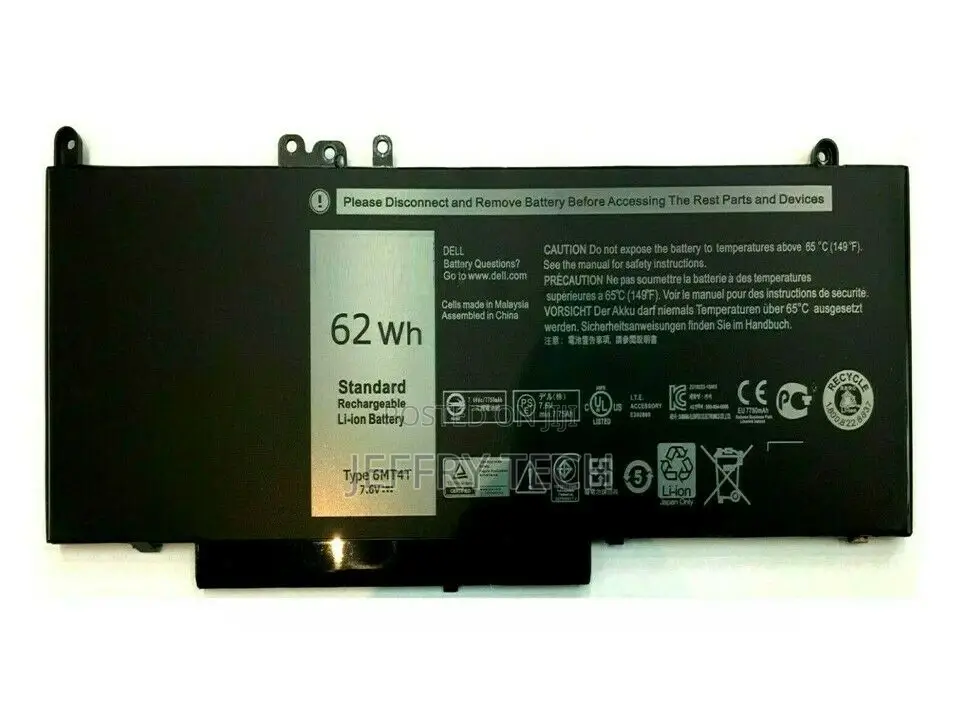 6mt4t Battery for Dell Latitude E5470 E5570 7V69Y Txf9m 79vr