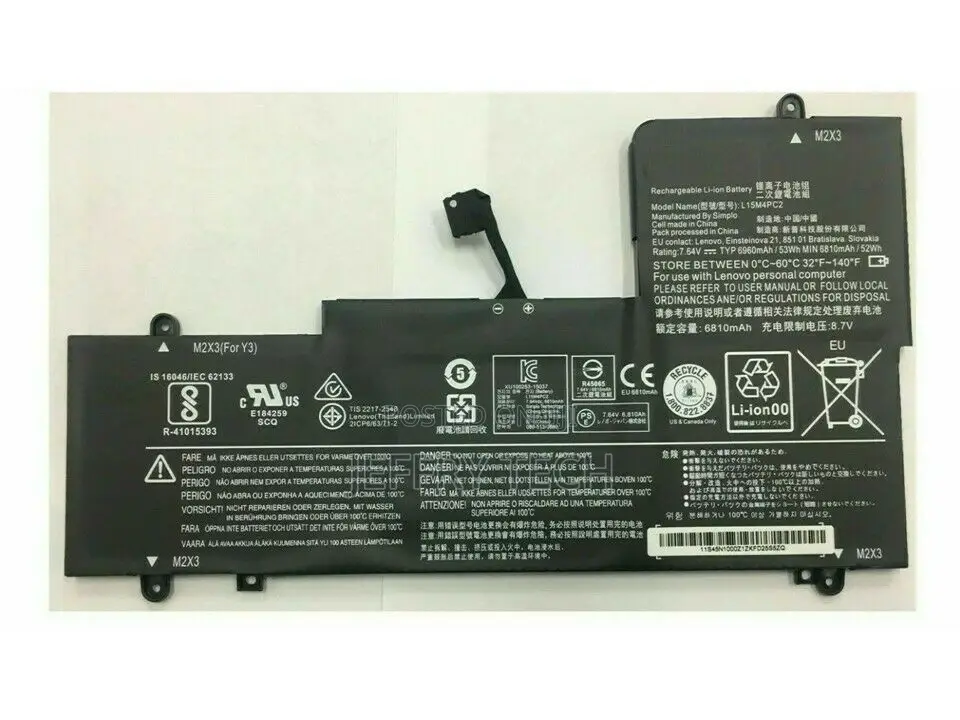 NEW Battery for Lenovo Yoga 710-14isk 710-11 L15L4PC2 L15M4P