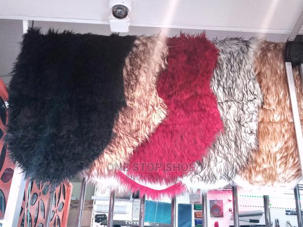 Different Colors Sheepish Fluffy Dashboard Mat - main view