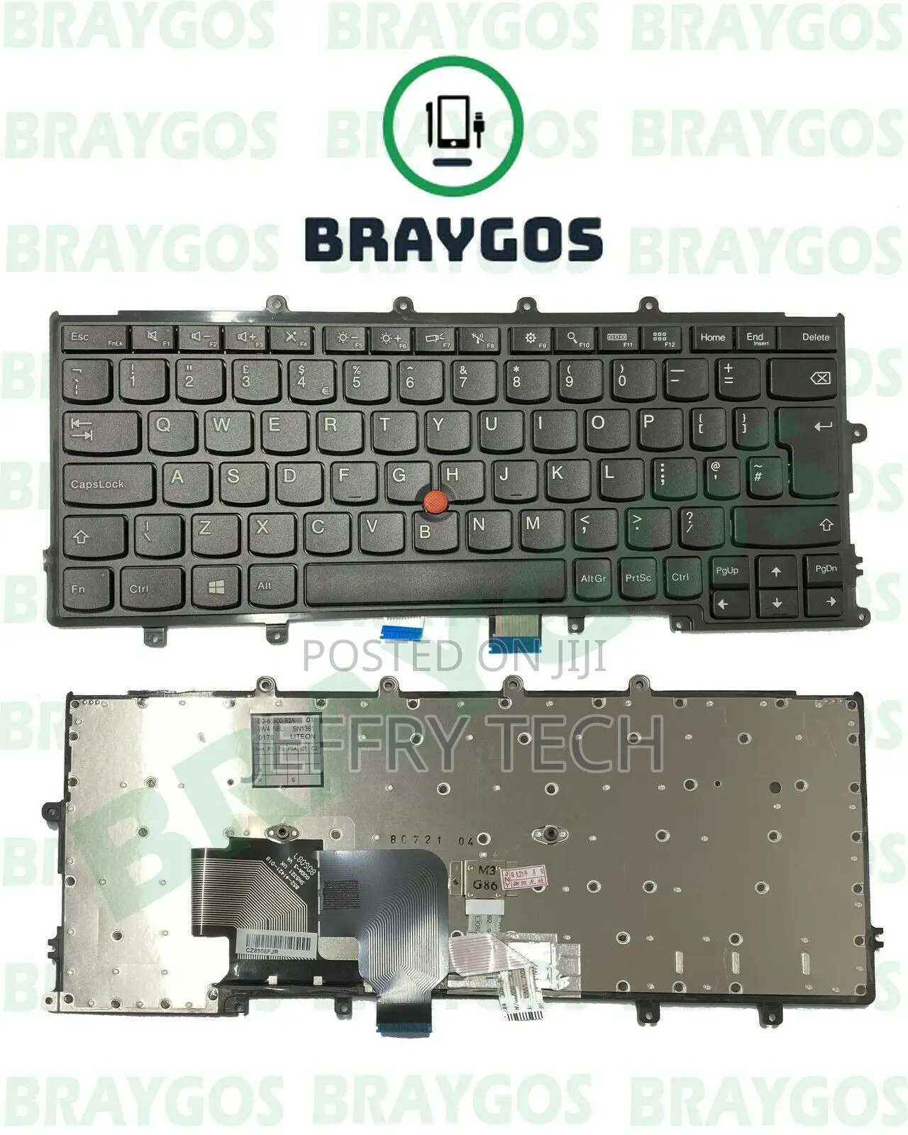 Lenovo Thinkpad X230 X240 X250 X260 UK Laptop Keyboard With