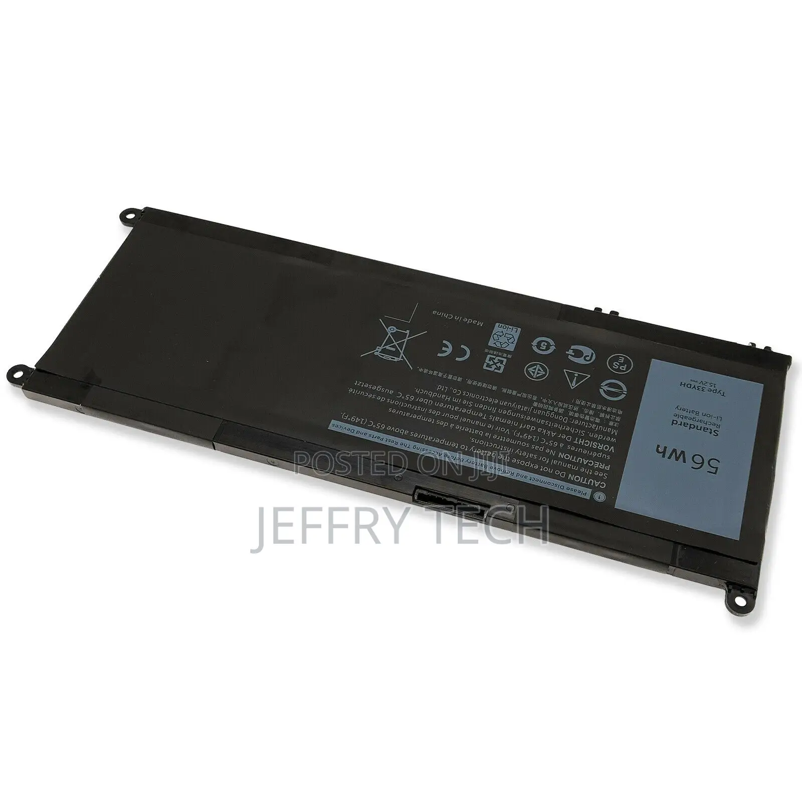 Laptop Battery for Dell Inspiron 17 Series 7778 7779 56wh 4-