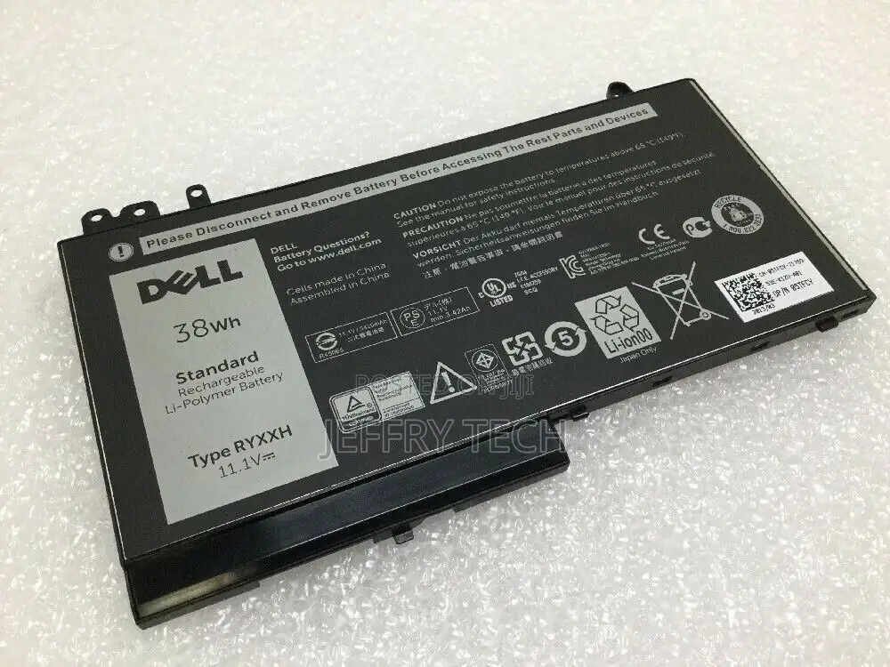 Dell RYXXH Battery 38wh 11.1V for Dell Latitude 12 5000 E525