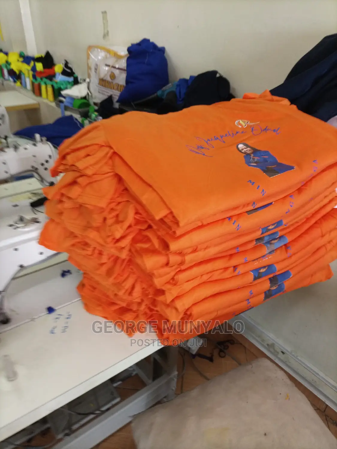 Orange Branded Campaign T-Shirts
