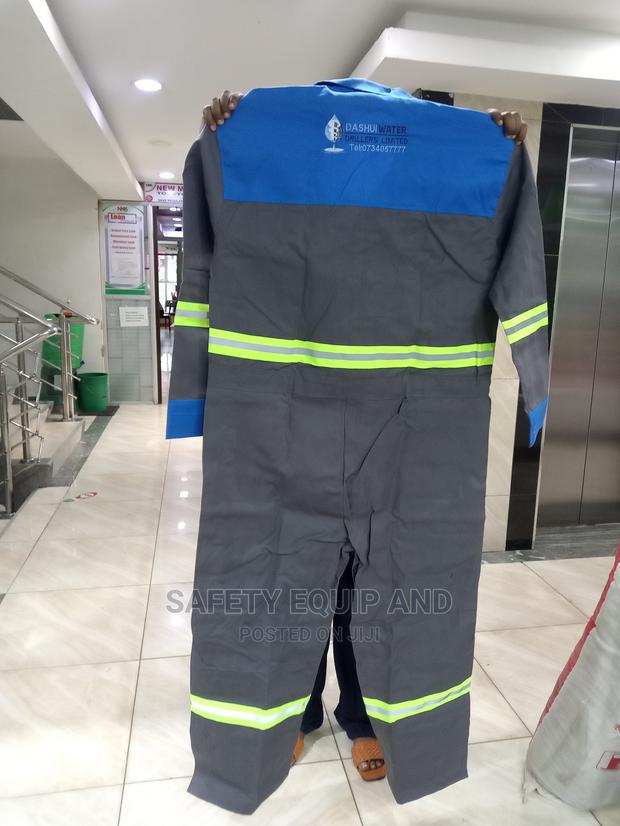 Overalls Blue Grey Decron Overalls - thumbnail 2