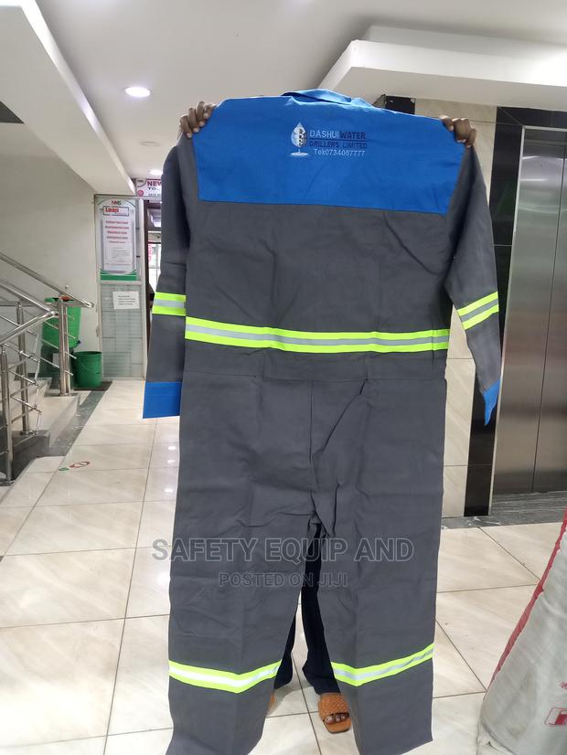 Executive Work Overalls With Reflective Stripes - main view