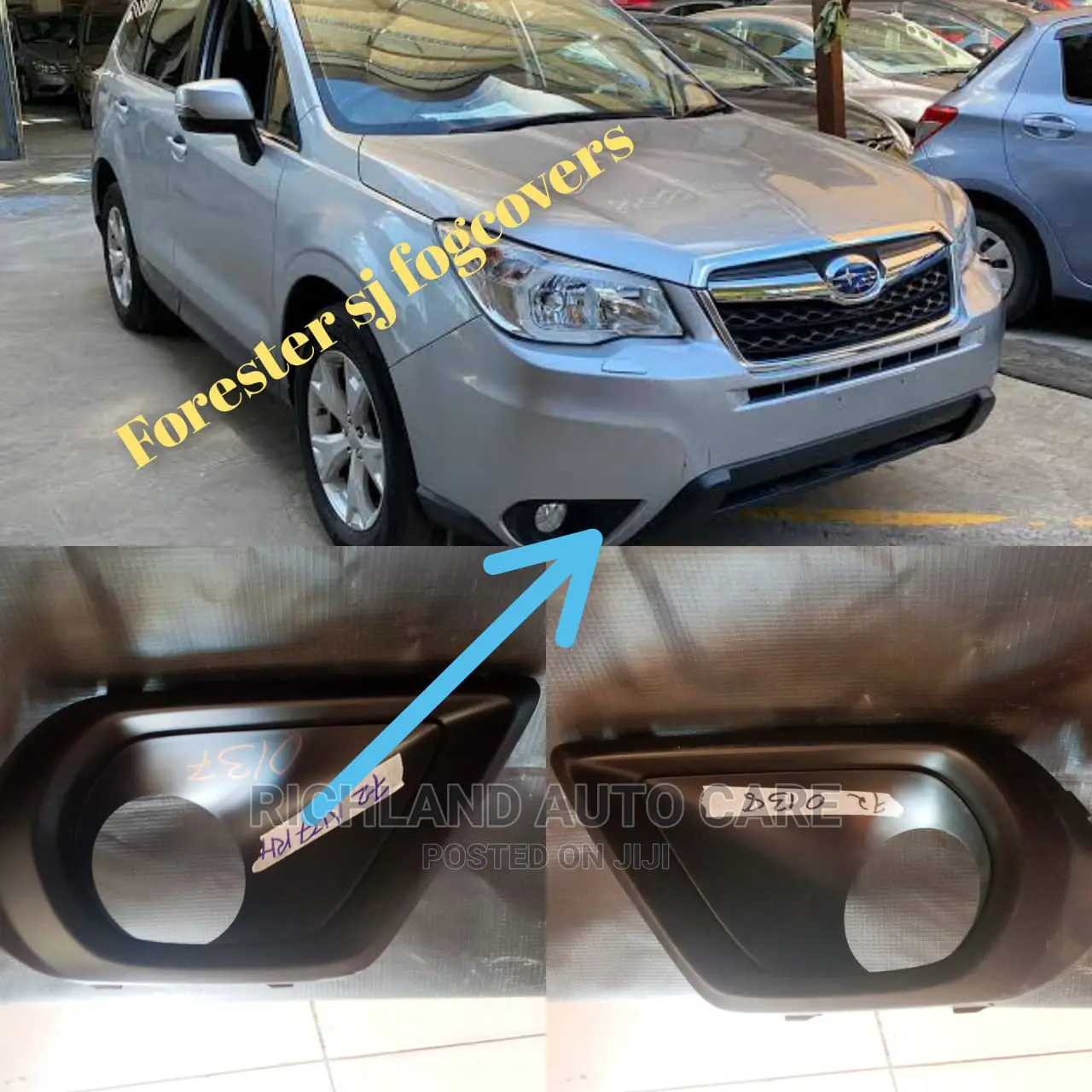 Fog Covers Subaru Forester Sj5