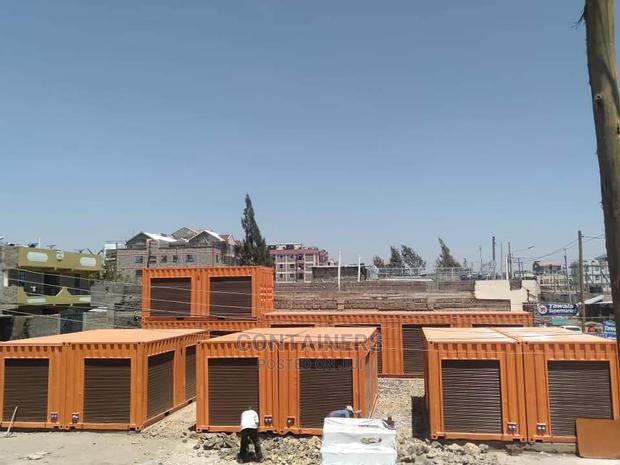 Well Modified Shipping Container Stalls - main view