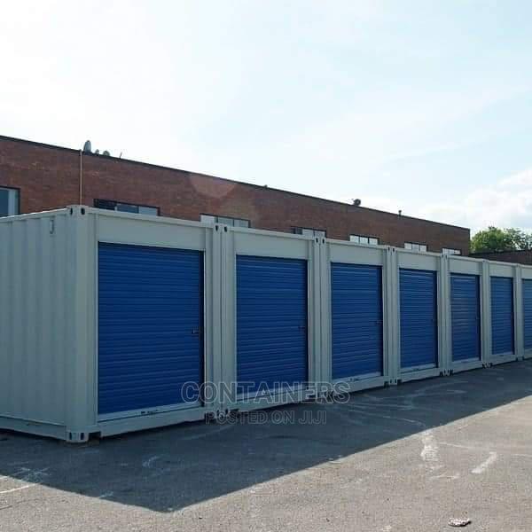 Customized Stalls From Plain Shipping Containers