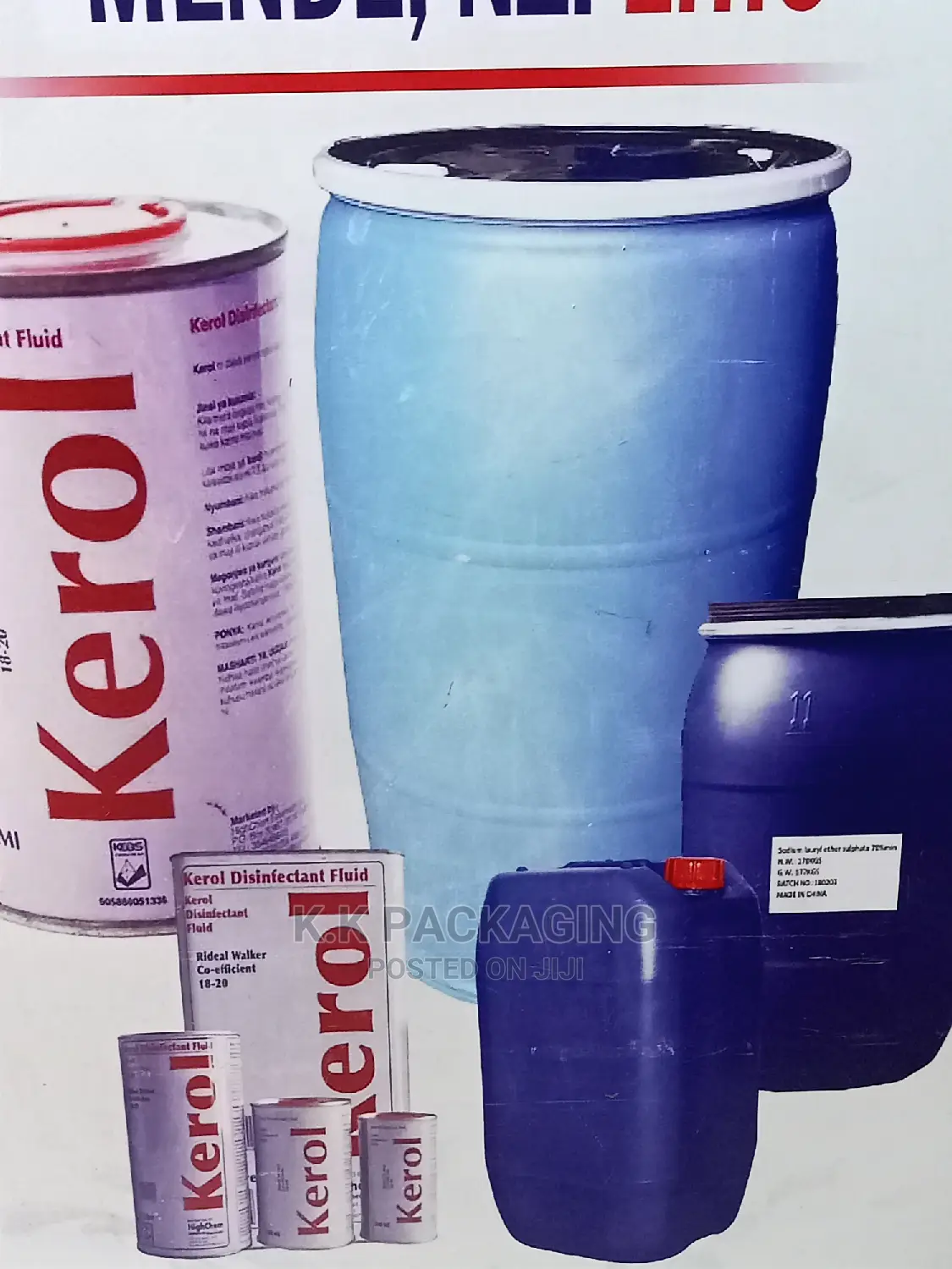 Kerol or Disinfectant 20l at 10000