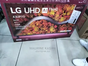 LG 43′′ 43UP7750PVG Smart UHD TV With Built In