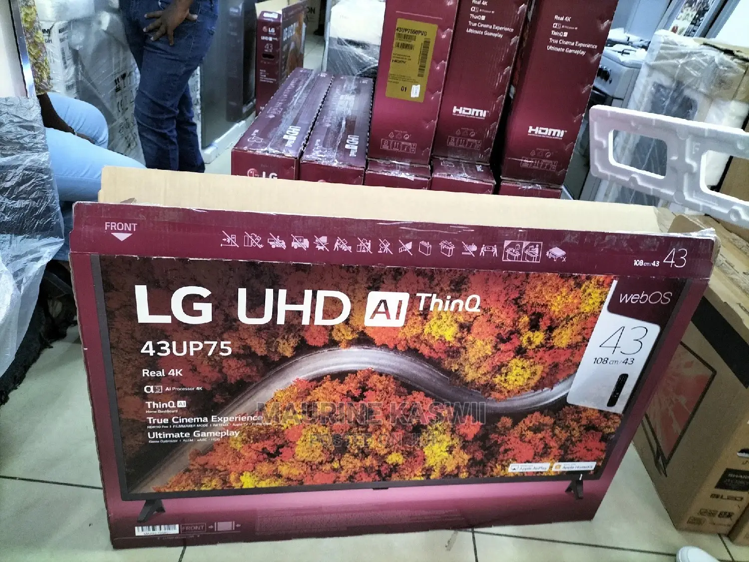 LG 43up7750pvb 43" LED TV 4K Uhd, Smart
