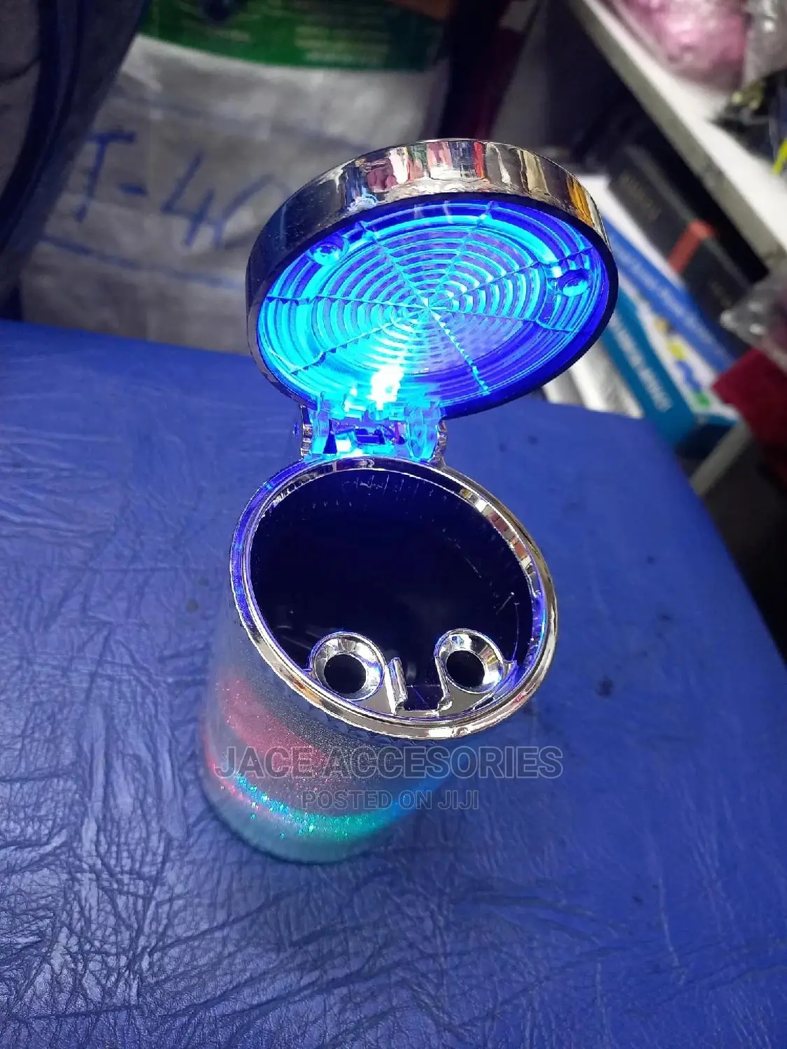Fancy Ash Tray With Led Lights