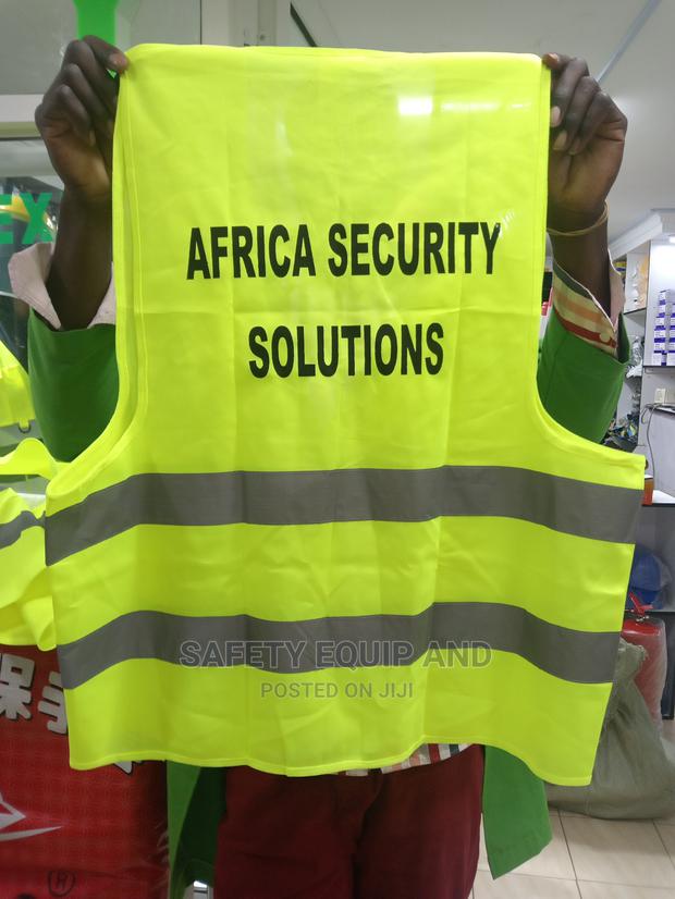 Green Vest With Silver Vest Stripe