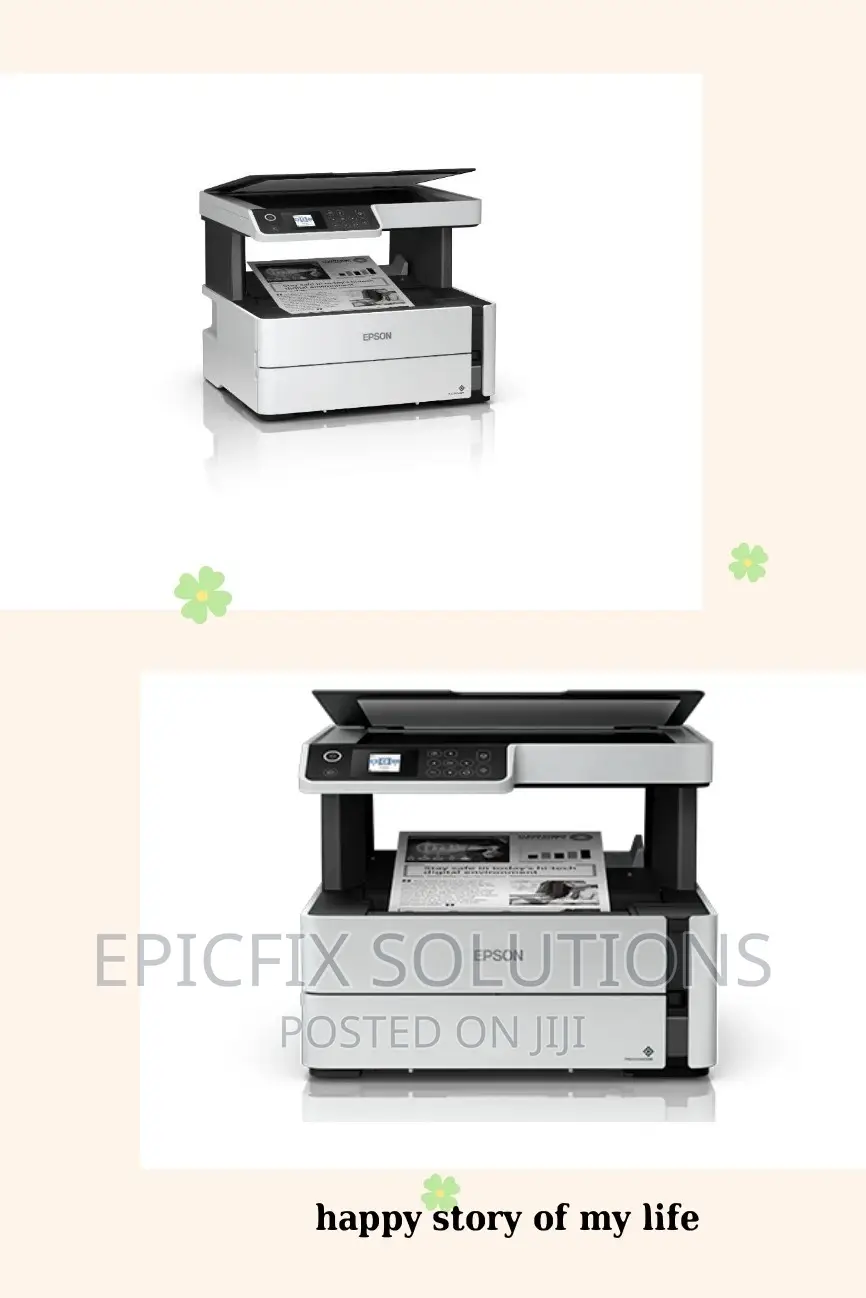 EPSON Ecotank Monochrome M2140 All in One Ink Tank Printer.