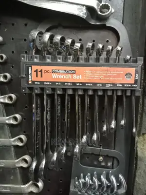 Shop Force 11-Pc. Full Polish Metric Combo Wrench Set 7/8in