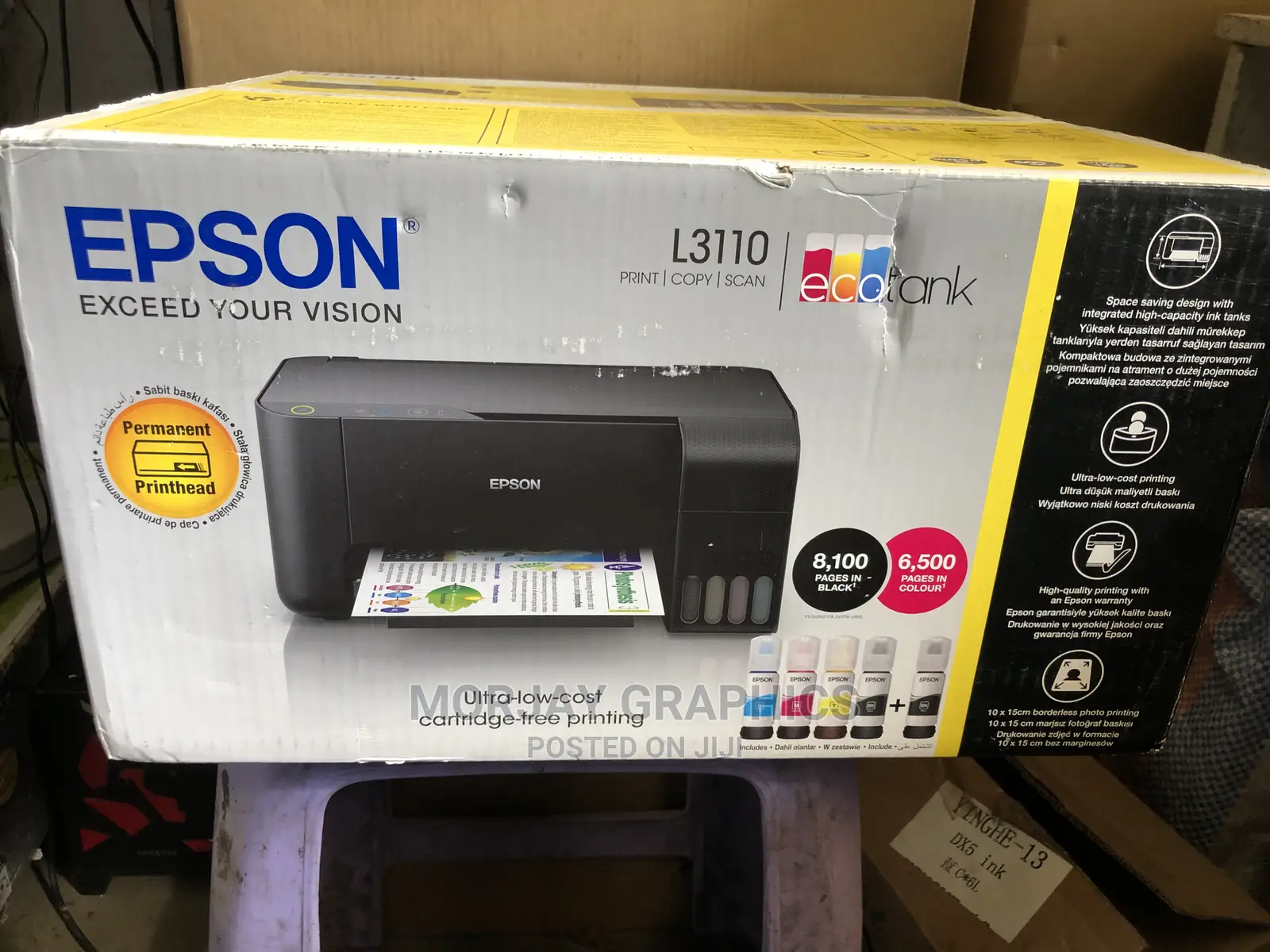 Ultra Low Cost Epson 3110 Print Copy Scan